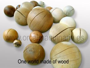 Bolas de madera Orcal